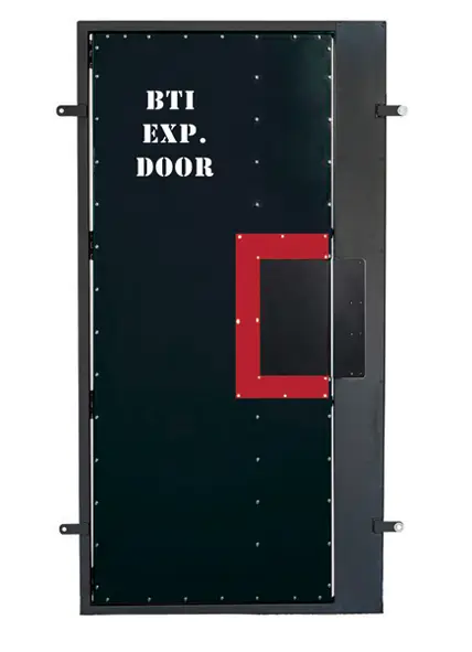 Explosive Breach Door Wall Mount