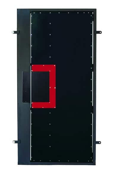 Explosive Breach Door Reverse Opening Wall Mount