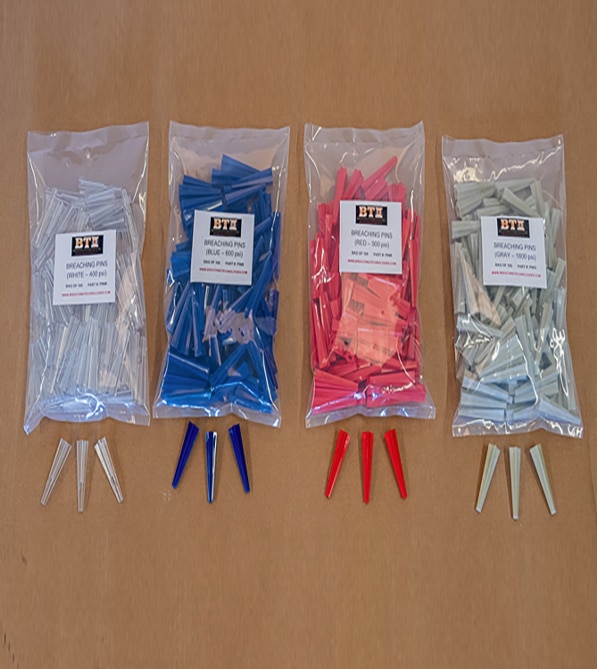 White Breaching Pins (400PSI)