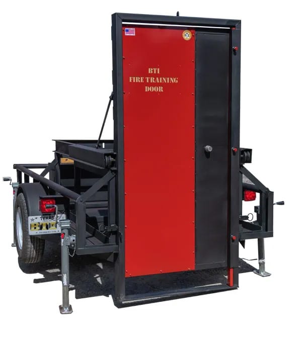 Fire Training Door with Trailer
